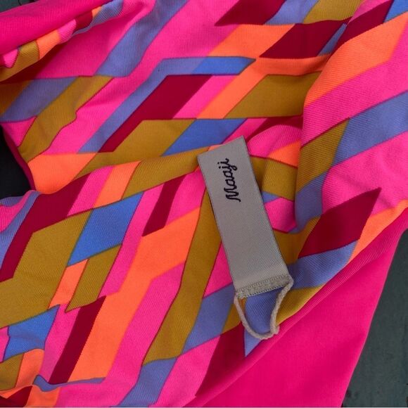 NWT Maaji bikini bottom dragon fruit sublimity pink bathing suit Revolve S - Picture 10 of 10